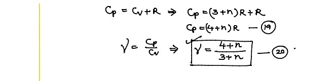 Law of equipartition of energy