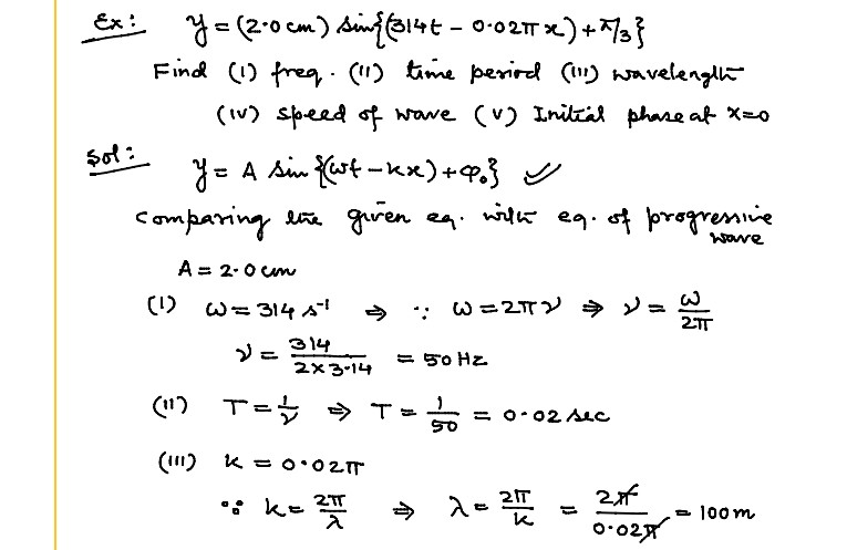 Equation of Progressive Wave Page 5