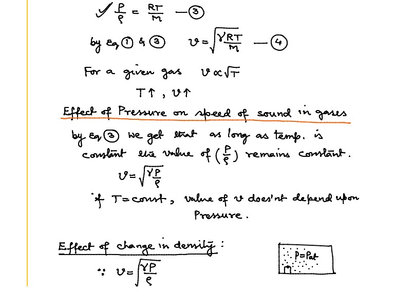 Speed of Longitudinal Wave in Gases 2